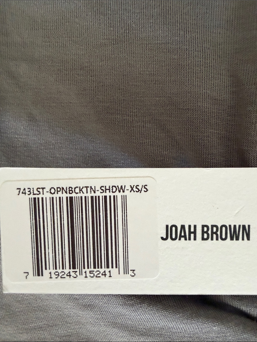 Joah Brown NWT đź’‹FINAL OFFERđź’‹Lightweight Gray Turtleneck Top - Picture 3 of 5